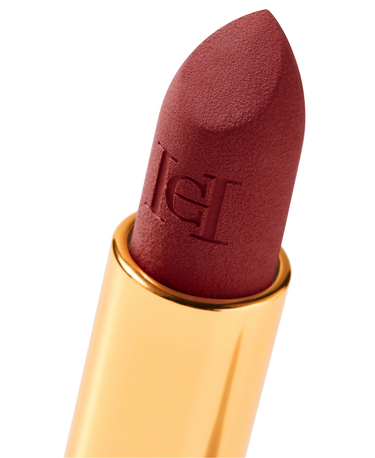 Carolina Herrera Fabulous Kiss Matte Refillable Lipstick & Love Karma Lipstick Cap In 415- Birthday Red