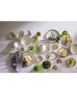 Mackenzie-childs Mackenzie Childs Courtly Check Everyday Dinnerware Serveware