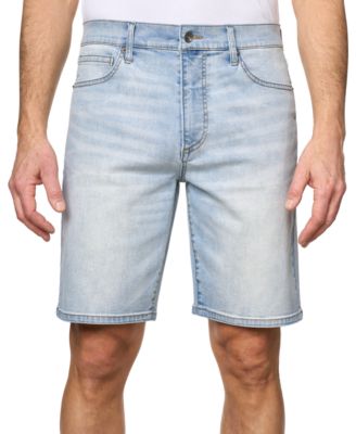 Lazer - Men's Drew Slim-Fit Stretch 9-1/2" Denim Shorts