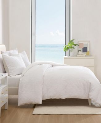 Seaside Floral Jacquard 3-Pc. Comforter Set, Full/Queen