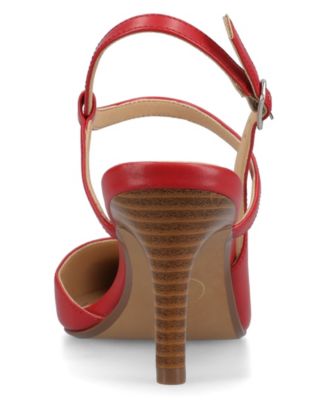 Women's Scipio Crossover Ankle Strap Pumps