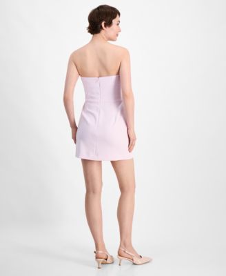 Women's Whisper Strapless Bow Mini Dress