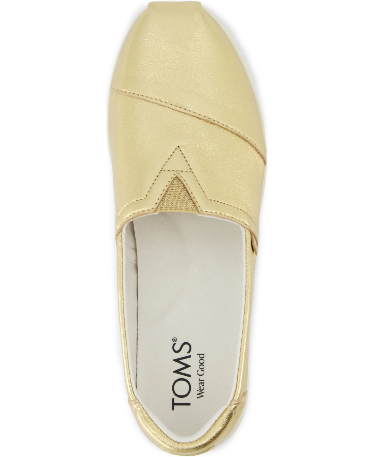 TOMS WOMEN'S ALPARGATA PLUS ESPADRILLE ALMOND TOE FLATS 
