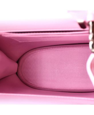 North South Wanda Top Handle Shoulder Bag Leather