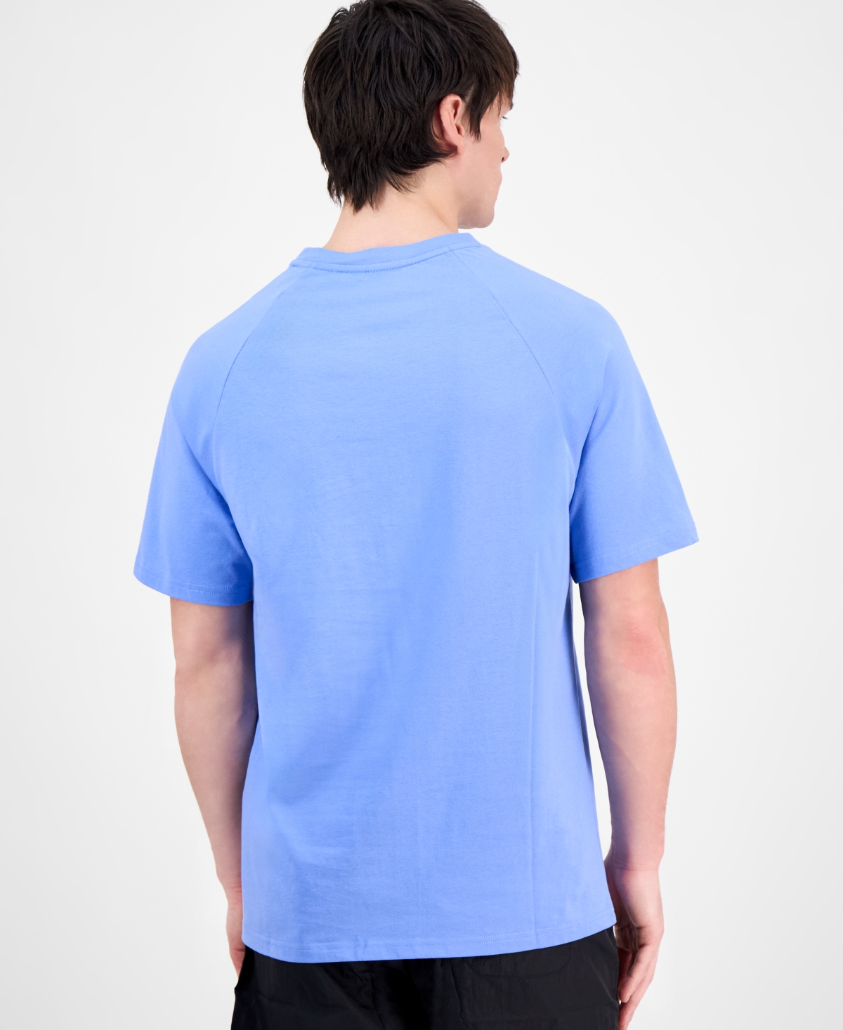 Hugo Boss Boss By  Logo T-shirt, Created For Macy's In Blue