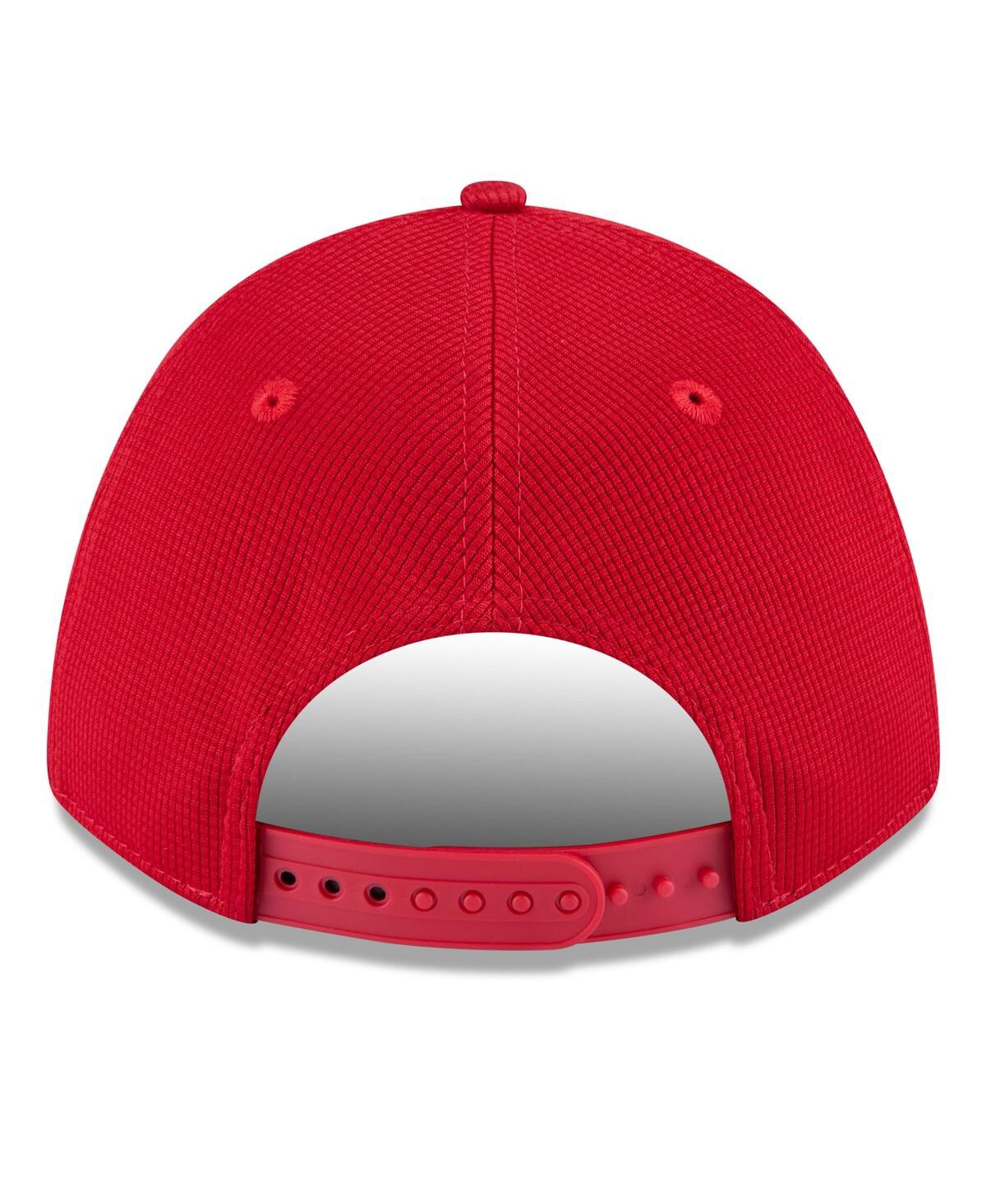 New Era Men's Red Los Angeles Angels 2025 Spring Training 9forty Adjustable Hat In Red