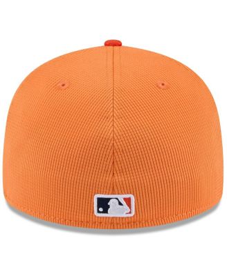 Men's Orange Houston Astros 2025 Spring Training Low Profile 59FIFTY Fitted Hat
