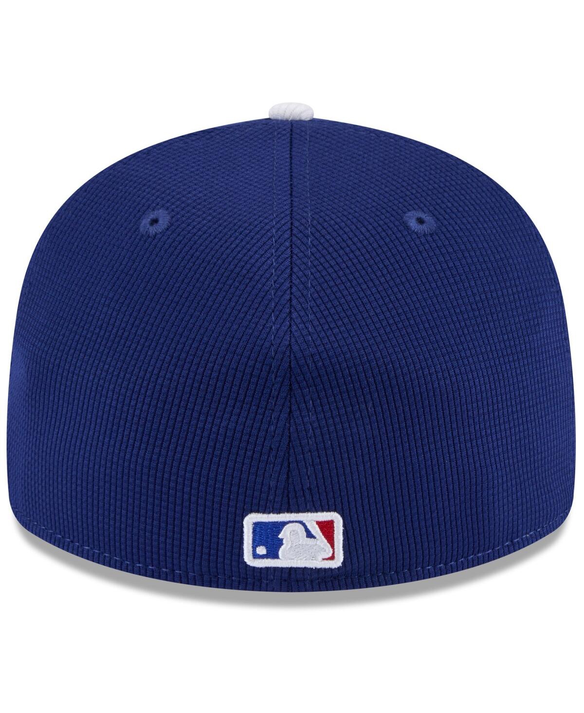New Era Royal Los Angeles Dodgers 2024 Batting Practice Low Profile 59fifty Fitted Hat In Royal