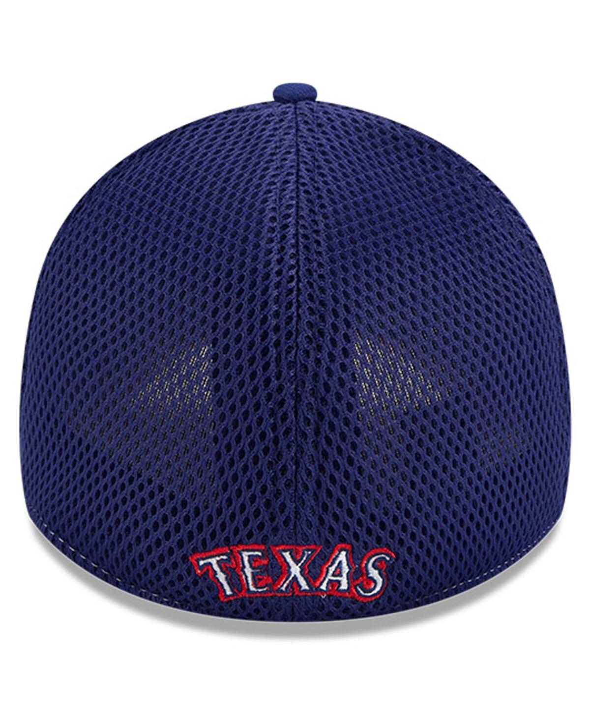 New Era Men's Red/royal Texas Rangers 2025 Spring Training 39thirty Flex Hat In Red,royal
