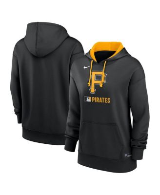 Nike - Women's Black Pittsburgh Pirates Authentic Collection Performance Pullover Hoodie