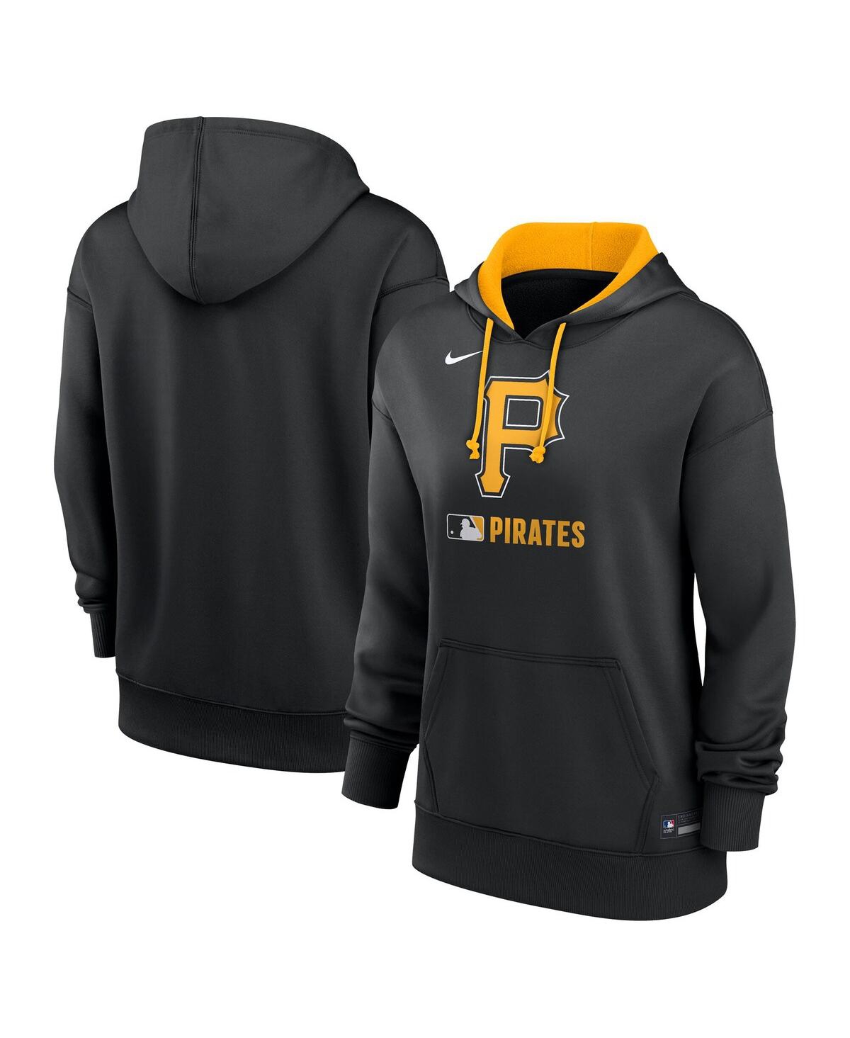 Nike Women's Black Pittsburgh Pirates Authentic Collection Performance Pullover Hoodie