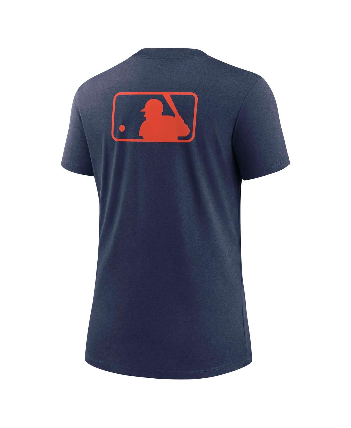 Nike Women's Navy Houston Astros Authentic Collection Early Work Tri-blend T-shirt In Navy