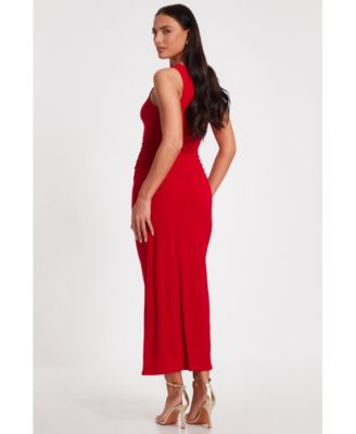 Women's ITY Ruched Waist Maxi Dress