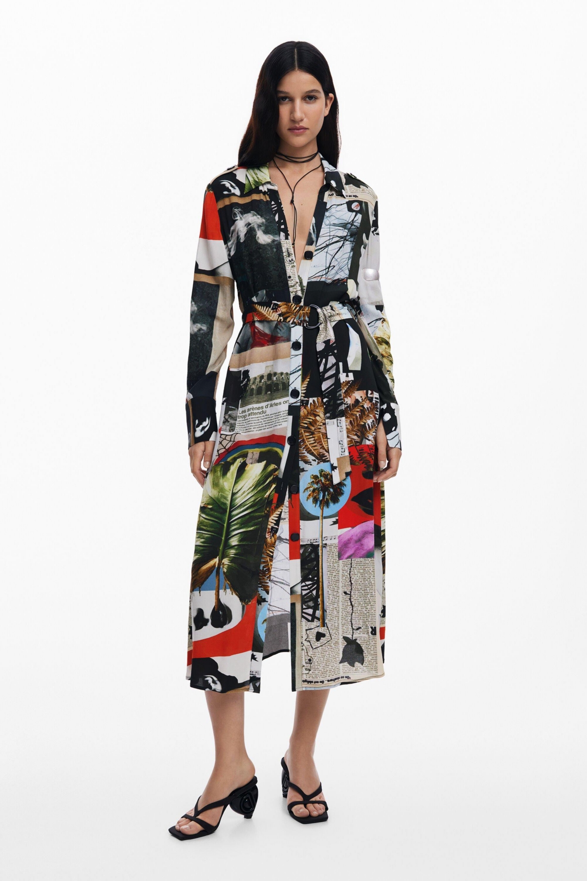 Women's Dress designed by Mr. Christian Lacroix - Multi