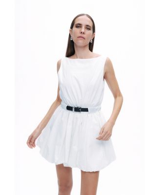 Women's Balloon Skirt Mini Dress