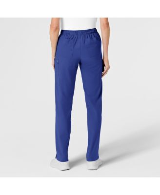 Petite W123 Flat Front Cargo Scrub Pant