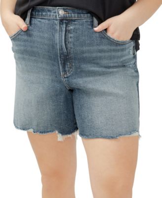 Plus Size Highly Desirable High Rise Shorts