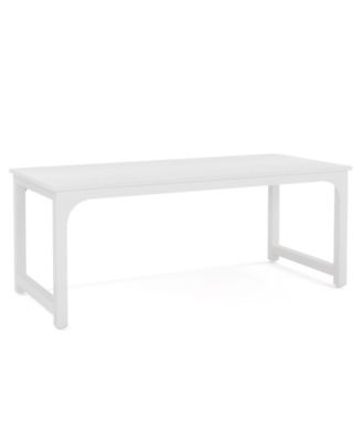 70.86” wood  Modern Simple Executive Desk, Large Office Computer Desk