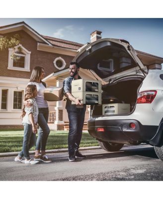 6 Pack Small Foldable Storage Box - Metal Frame, Oxford Fabric, Large Window & Handles - Organization for Bedroom, Linens & Clothes