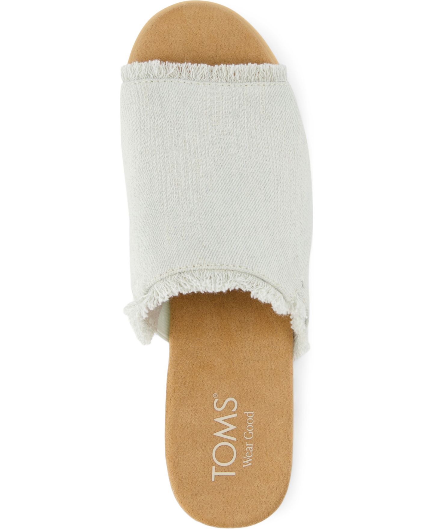 Женские сандалии TOMS Diana Mule Slip-On, цвет: Джинсовый — фото 3