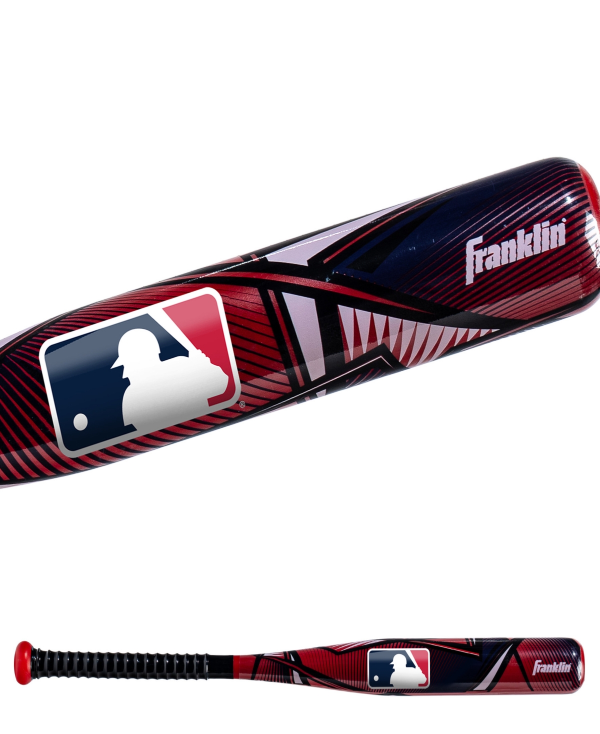 Shop Franklin Sports Mlb Slammin' Bat & Ball Set In Red