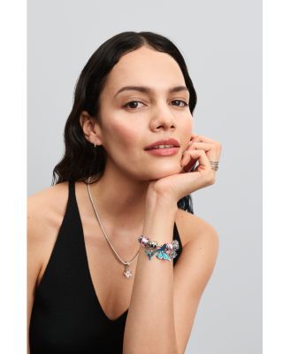 Sterling Silver Butterfly Oversized Charm