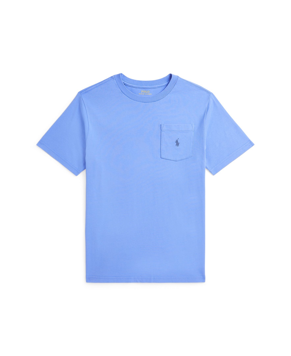 Polo Ralph Lauren Big Boys Jersey Pocket T-shirt In Harbor Island Blue
