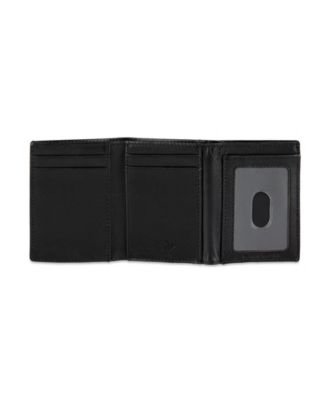 Men's RFID Leather Z-Fold Trifold Wallet