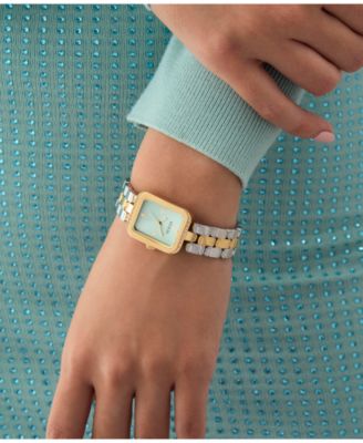 Women's Analog Two-Tone Steel Watch, 22mm