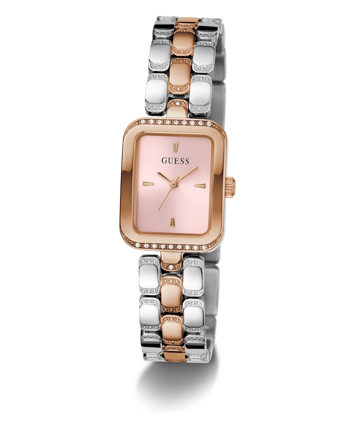 Guess Women's Analog Two-tone Steel Watch, 22mm In Two-tone