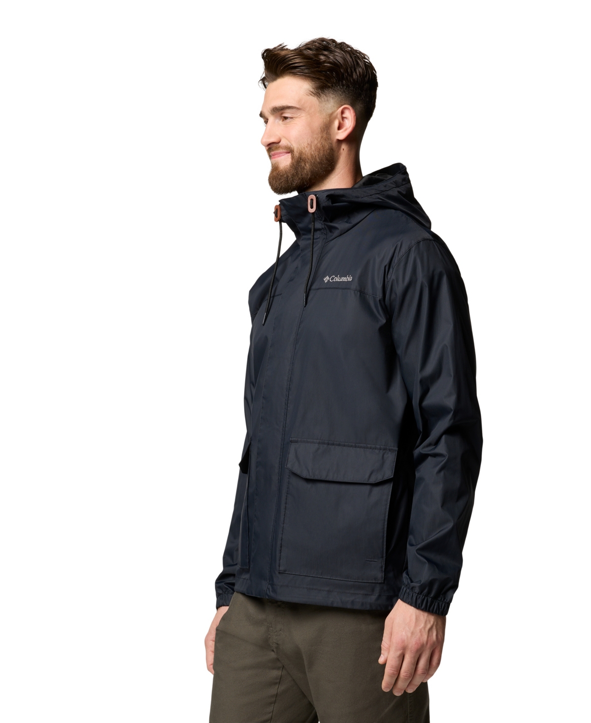 Shop Columbia Men's The Drizz Jacket In Black