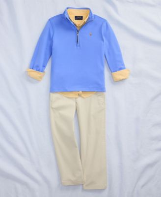 Boys' 2T-7 Cotton Oxford Shirt