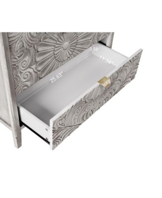 3 Drawers Nightstand Storage Cabinet with Drawers Bedside Table End Table Chest of Drawers Bedroom Closet Dressers