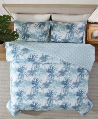 Tommy Bahama Legacy Palms Reversible 3-Pc. Comforter Set, King