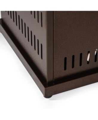 Streamdale 28IN Square fire pit table Propane Fire Table with Stainless steel lid