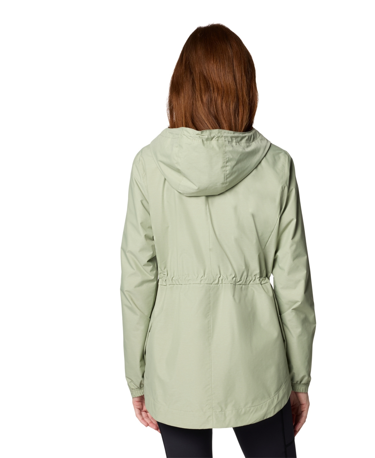 Columbia Women's Lillian Ridge Shell Waterproof Rain Jacket In Safari