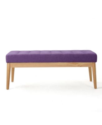 Streamdale Ottoman Bench, Purple
