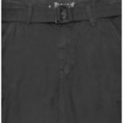 Big Boys Belted Twill Cargo Shorts, 8-18