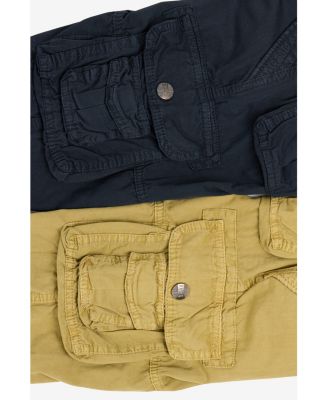 Big Boys 2 Pack Combo Belted Twill Cargo Shorts 8-18