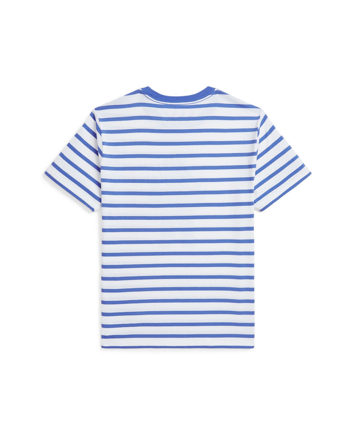 Polo Ralph Lauren Polo Bear Striped Cotton Jersey Tee In White Bear