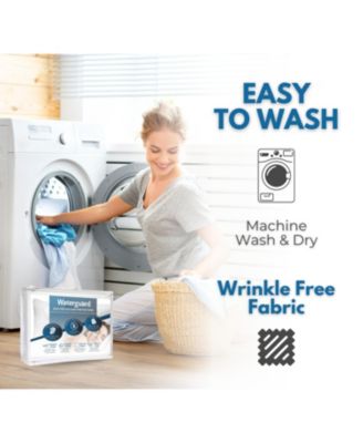 Quilted Waterproof and Hypoallergenic Pillow Covers - Standard Size - 2 Pack