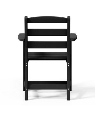 Outdoor HDPE Patio Classic Dining Arm Chair