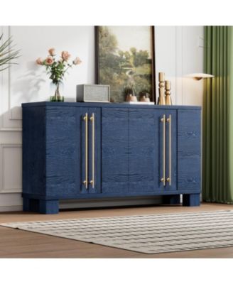 1-Pc. Wood Sideboard with Adjustable Shelves