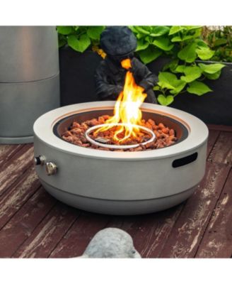 Streamdale Small concrete round fire pit bowl