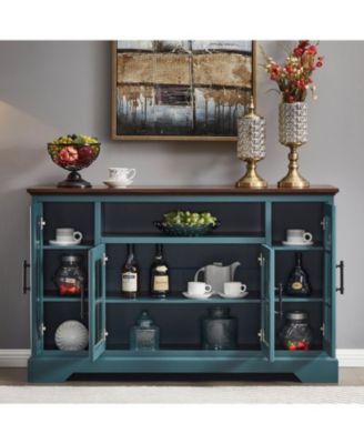 Streamdale Buffet Table Sideboard with 4 Doors