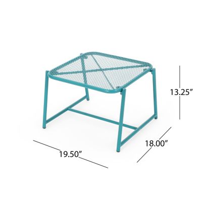 Streamdale Modern Mesh Side Table Add Color and Texture to Your Outdoor Space