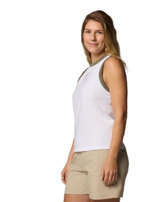 Women's Rolling Bend Graphic Ringer Tank Top