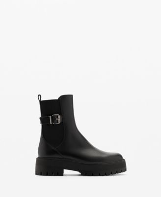 Women's Buckled Chelsea Boots
