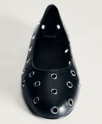 Women's Die-Cut Ballerinas Shoes