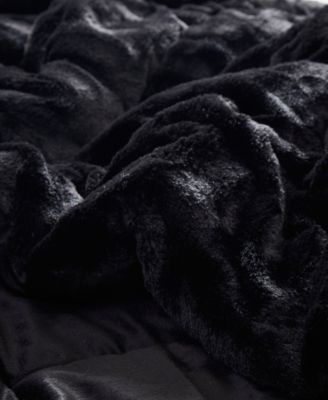 Gia Faux-Fur 2-Pc. Comforter Set, Twin/Twin XL